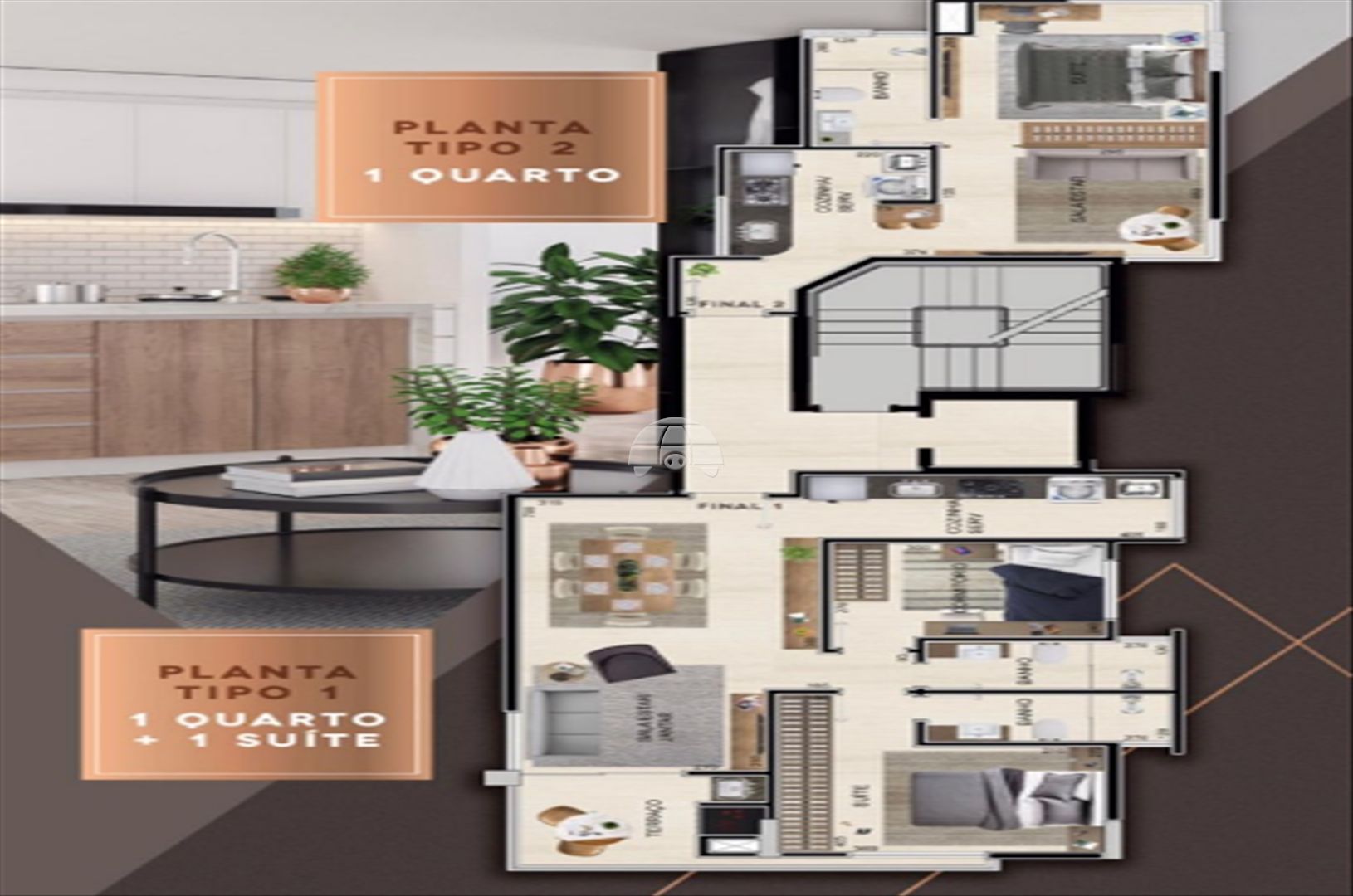 Apartamento à venda em Centro, Pato Branco — Portal Chave Fácil