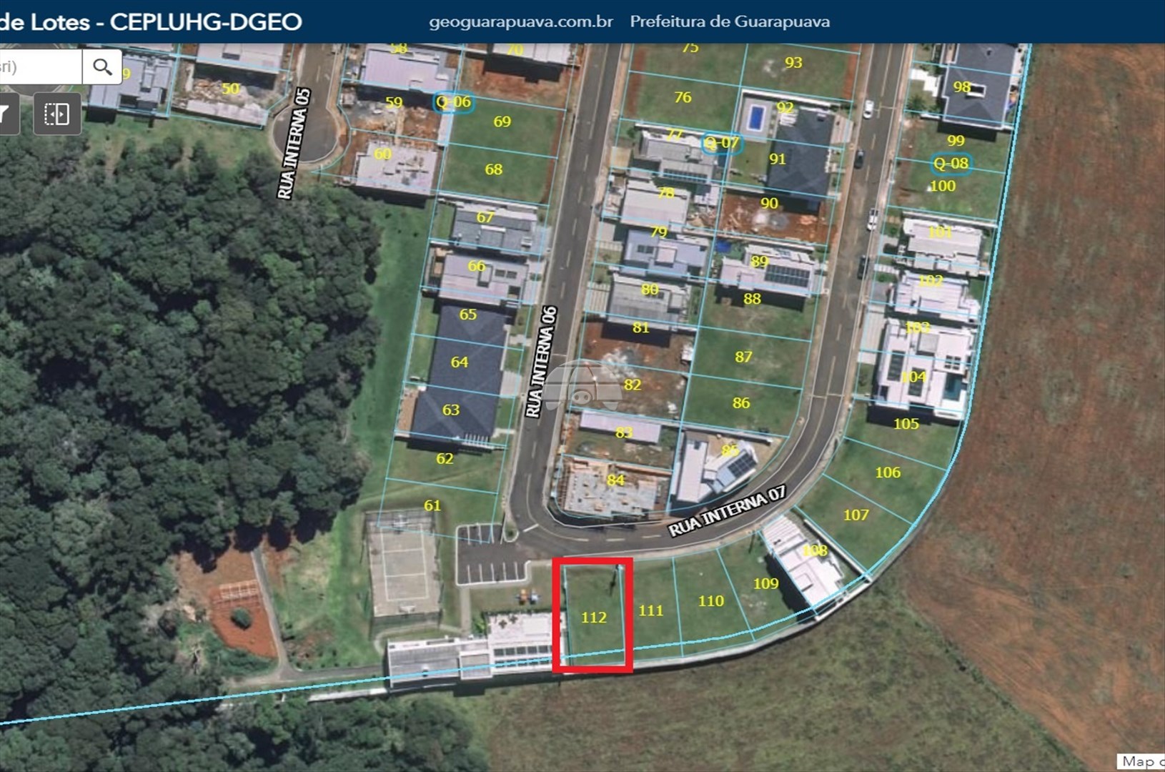 Terreno/Área à venda em Jardim Das Américas, Guarapuava — Portal Chave Fácil