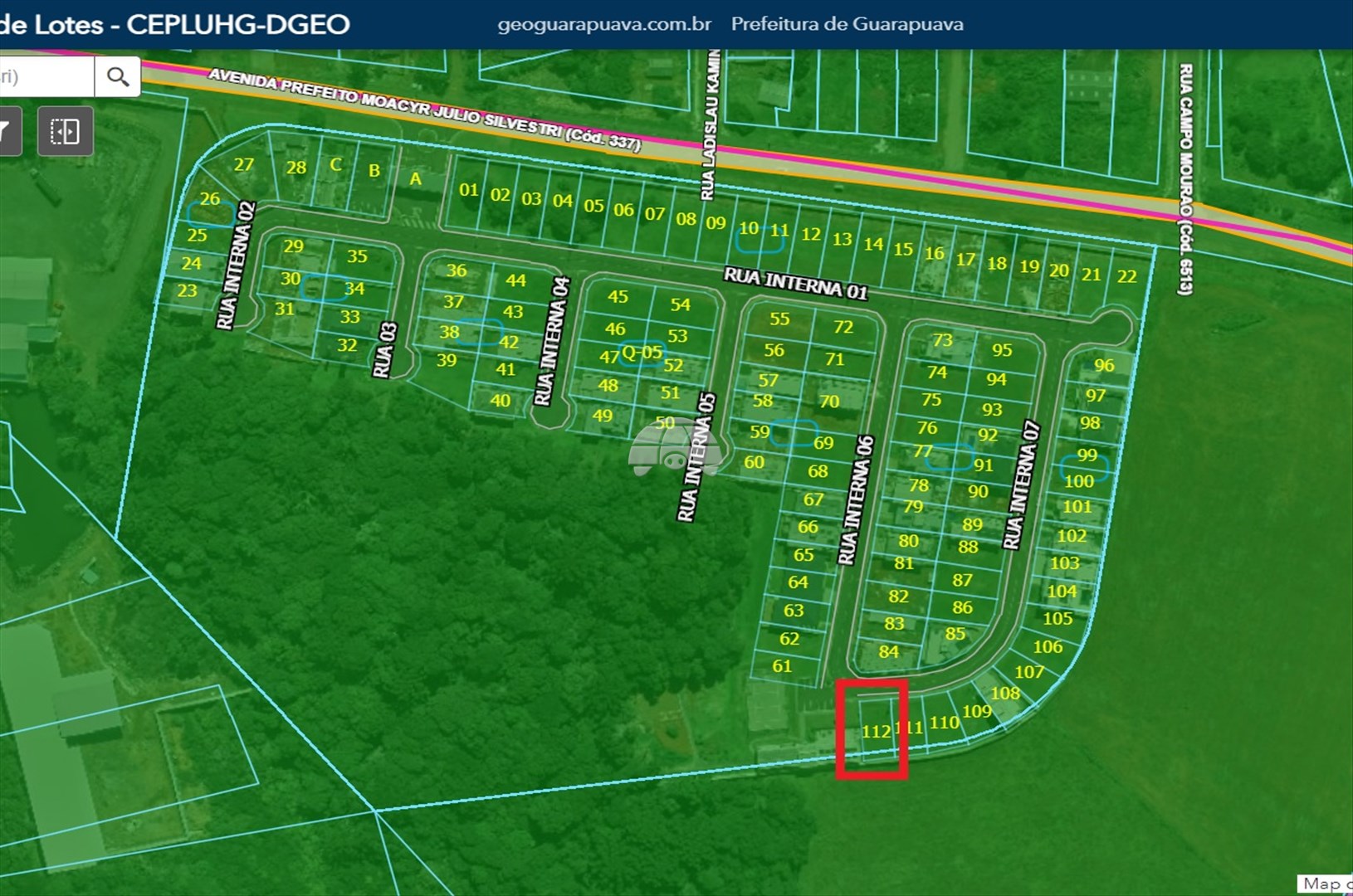 Terreno/Área à venda em Jardim Das Américas, Guarapuava — Portal Chave Fácil
