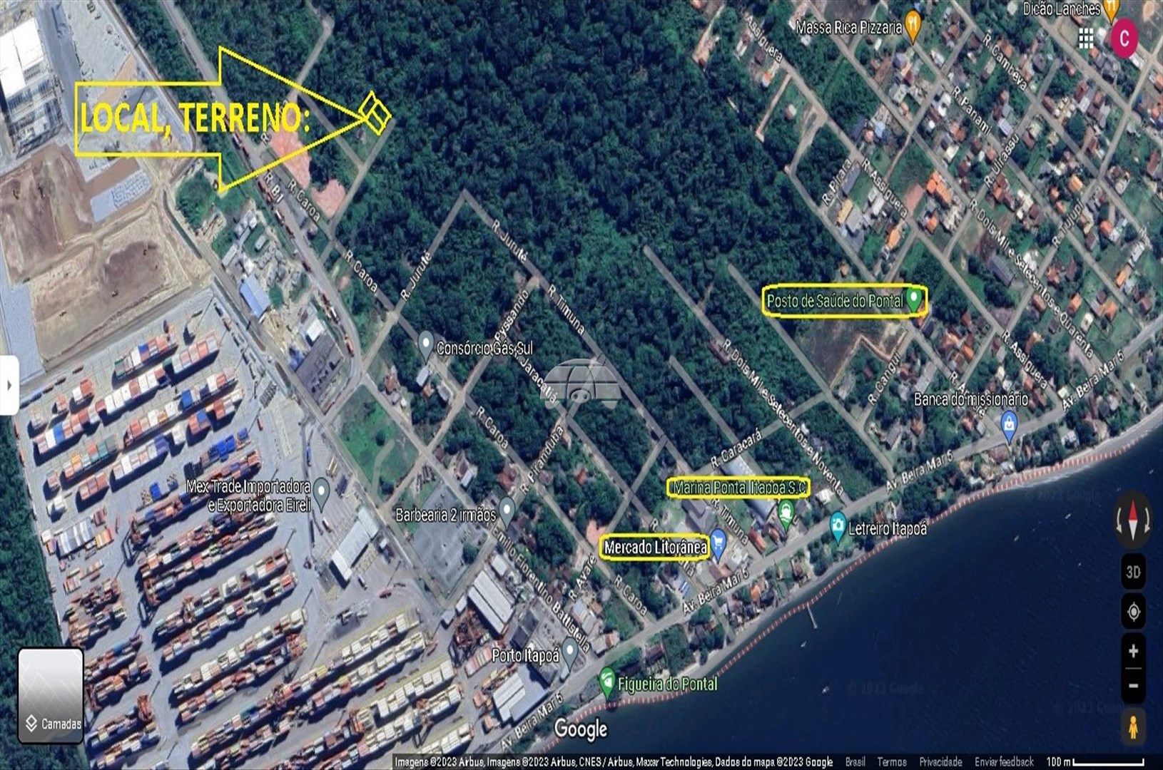Terreno/Área à venda em Balneário Santa Terezinha, Itapoá — Portal Chave Fácil