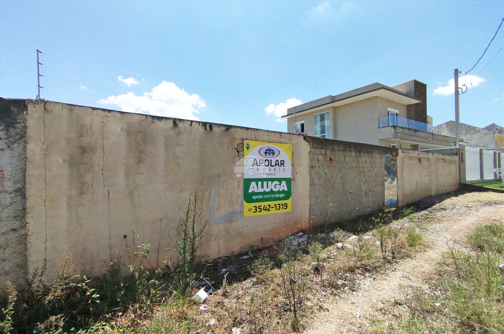 Terreno/Área para alugar em Pineville, Pinhais — Portal Chave Fácil