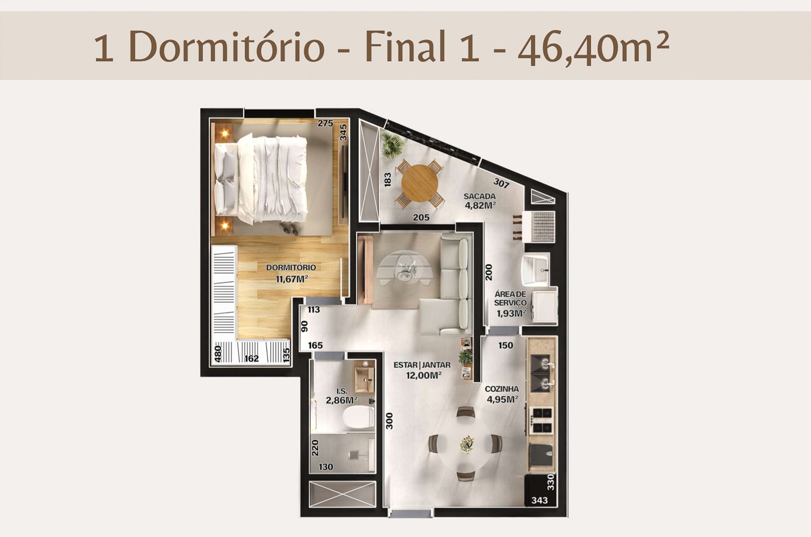 Apartamento à venda em Campo Comprido, Curitiba — Portal Chave Fácil