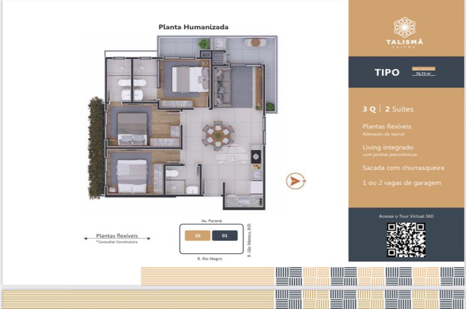 Apartamento à venda em Caioba, Matinhos — Portal Chave Fácil