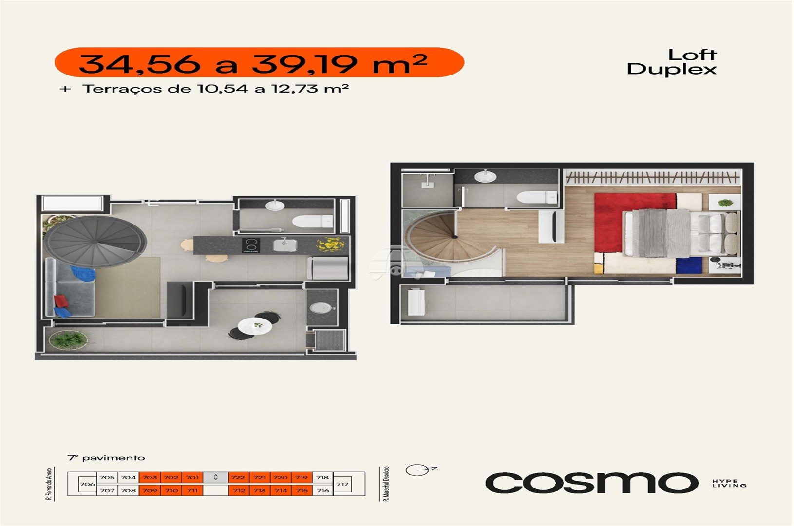 Apartamento Residencial para Venda no Bairro Alto Da Rua Xv ref. 221765 (8 / 10)