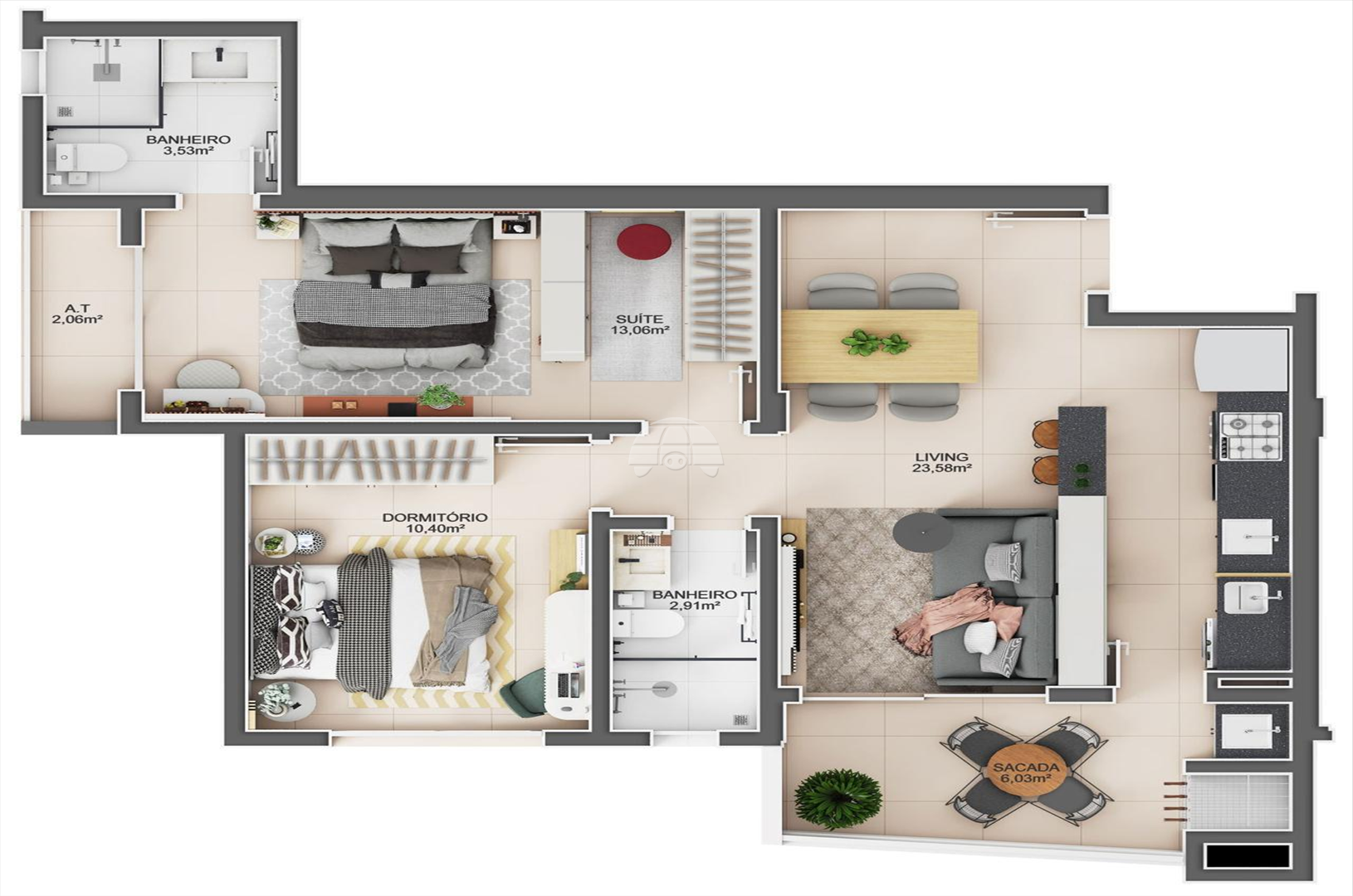 Apartamento à venda em Fazenda, Itajaí — Portal Chave Fácil