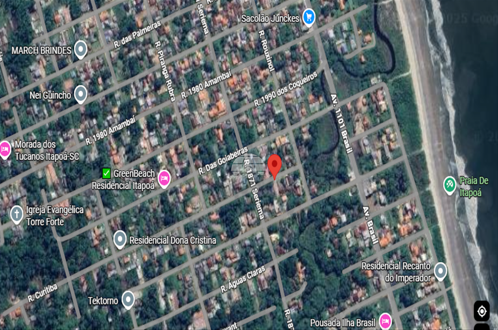 Terreno/Área à venda em Balneário Praia Das Palmeiras, Itapoá — Portal Chave Fácil
