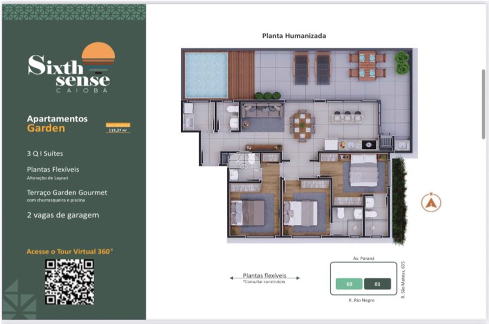 Apartamento à venda em Caioba, Matinhos — Portal Chave Fácil