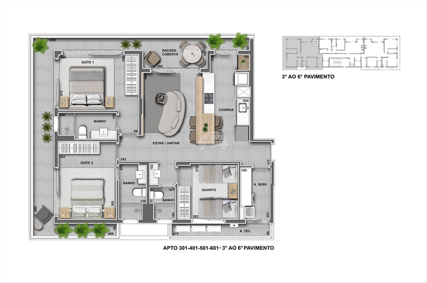 Apartamento à venda em Caioba, Matinhos — Portal Chave Fácil
