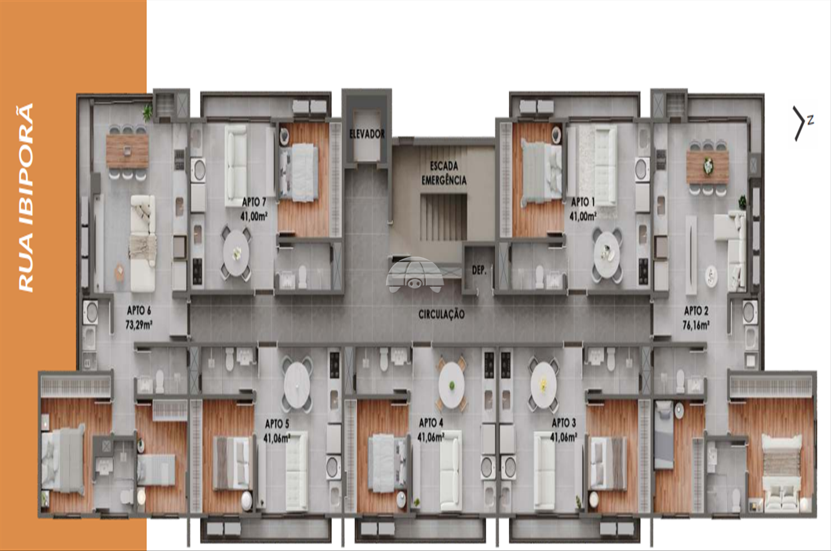 Apartamento à venda em Centro, Pato Branco — Portal Chave Fácil