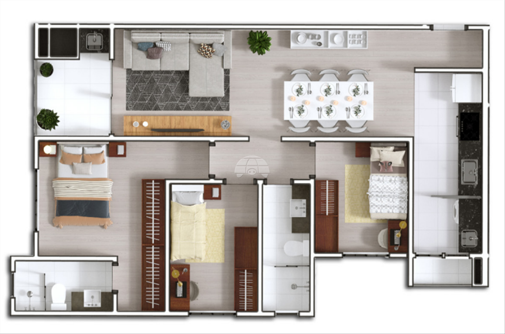 Apartamento à venda em Centro, Pato Branco — Portal Chave Fácil