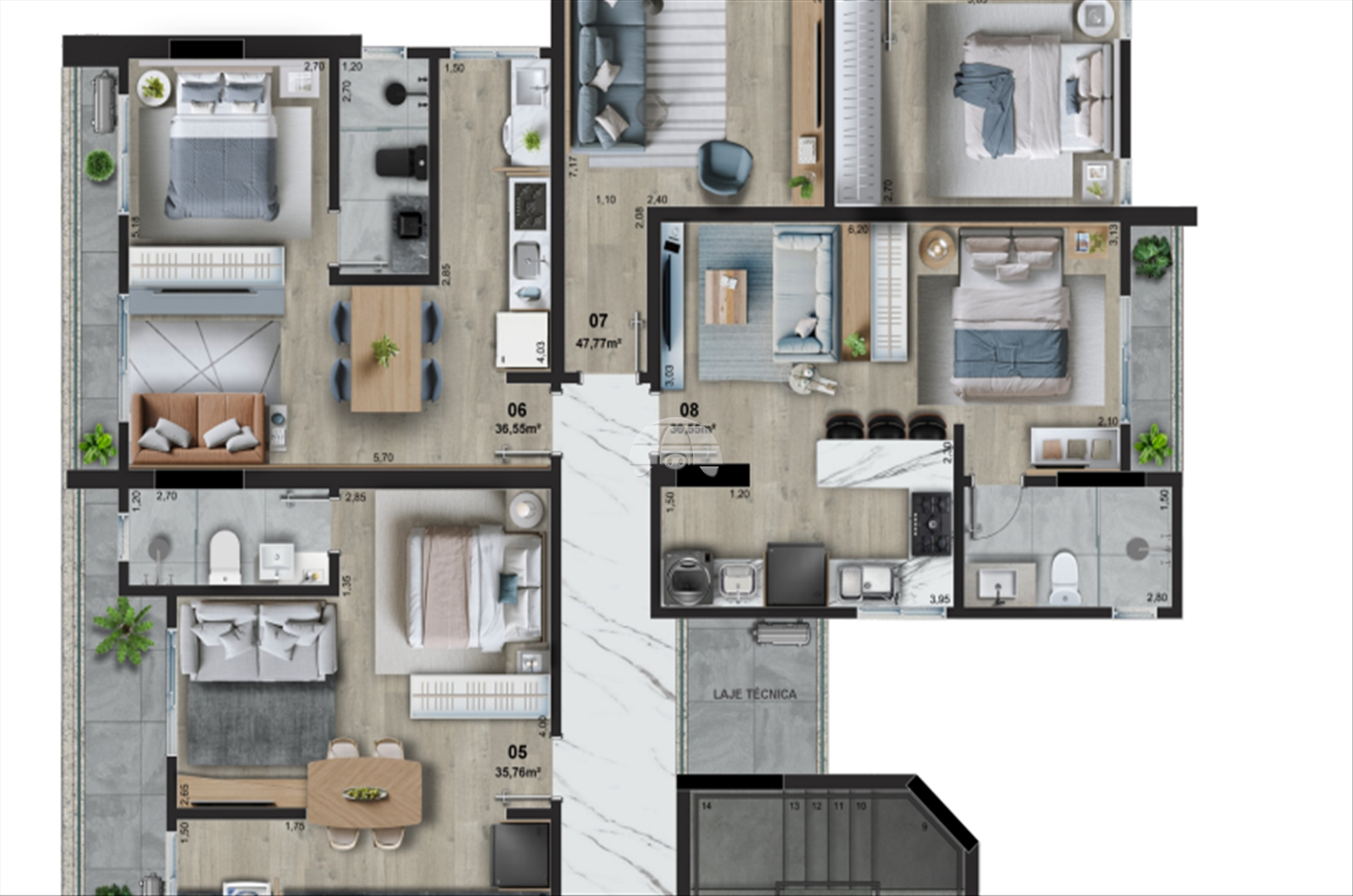 Apartamento à venda em Centro, Pato Branco — Portal Chave Fácil