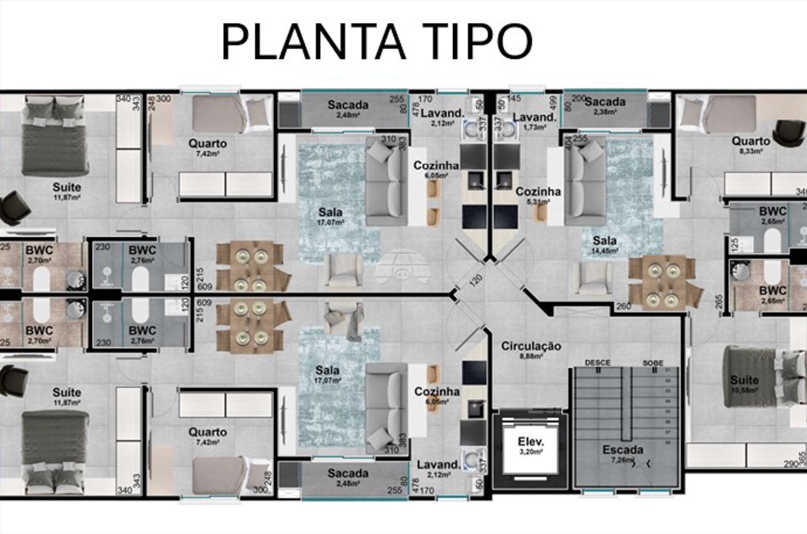 Apartamento à venda em Água Verde, Curitiba — Imóveis em Curitiba - Jamaica Imóveis