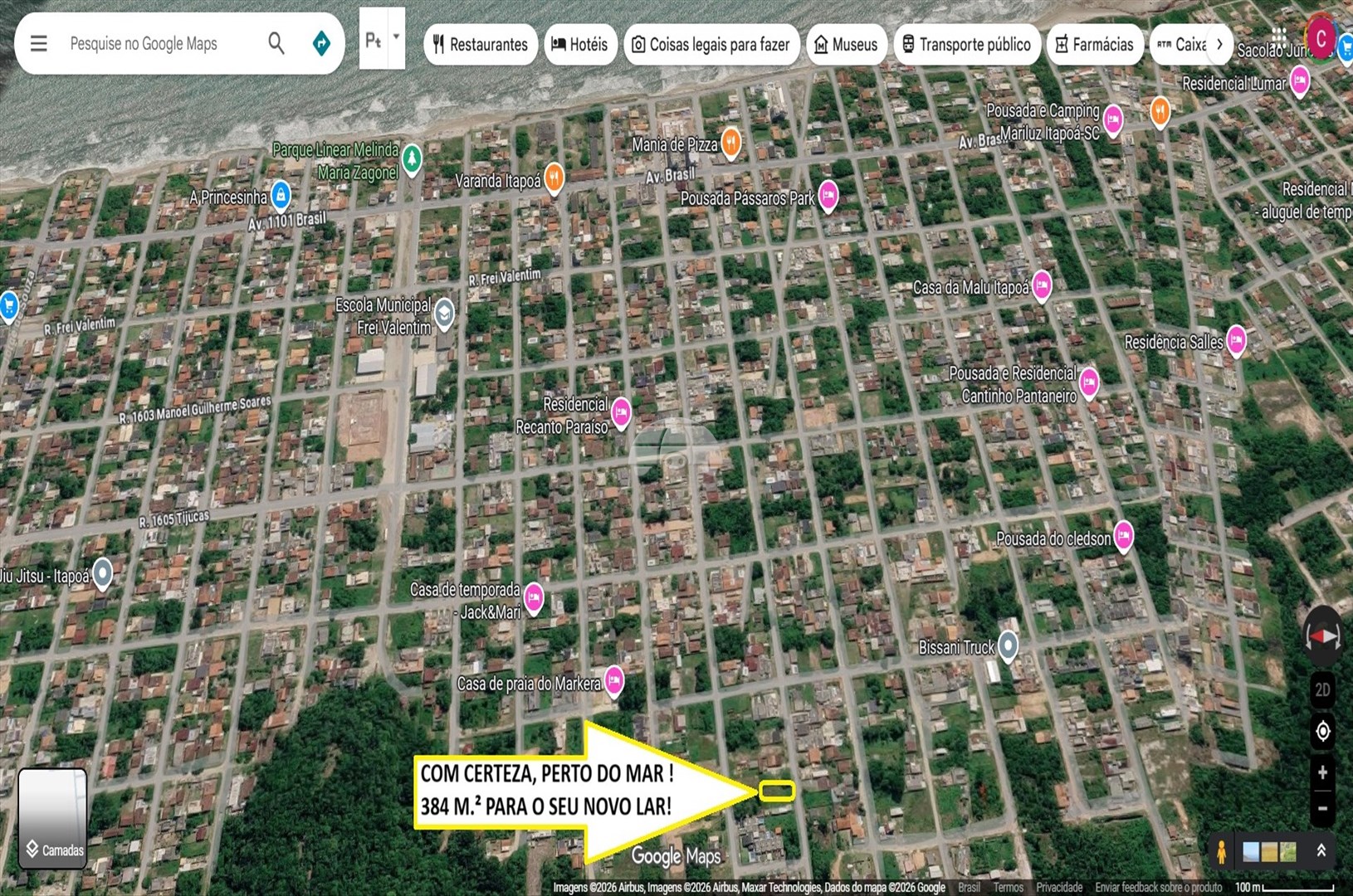 Terreno/Área à venda em Continental, Itapoá — Portal Chave Fácil