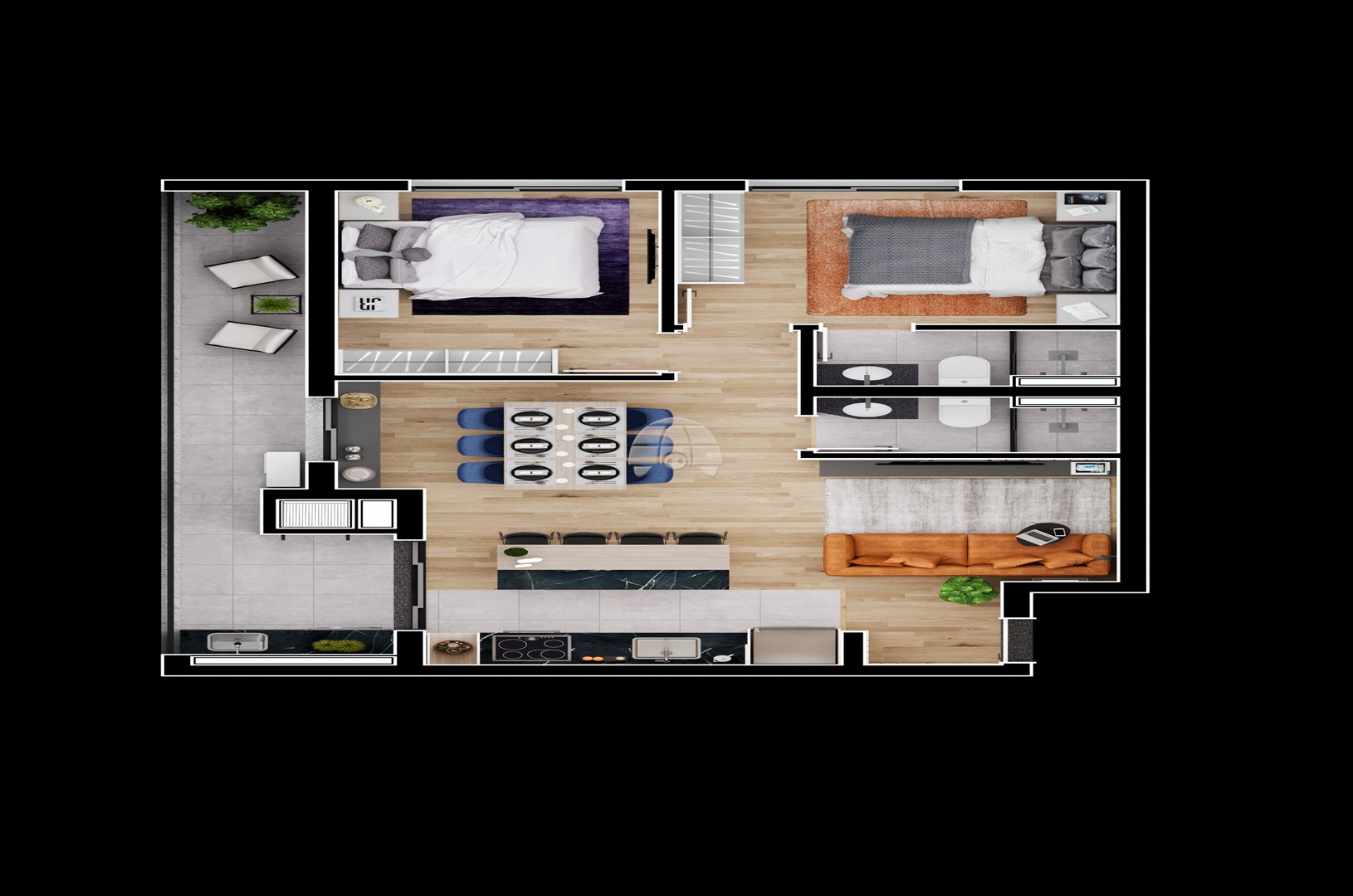 Apartamento à venda em Novo Mundo, Curitiba — Imóveis em Curitiba - Jamaica Imóveis