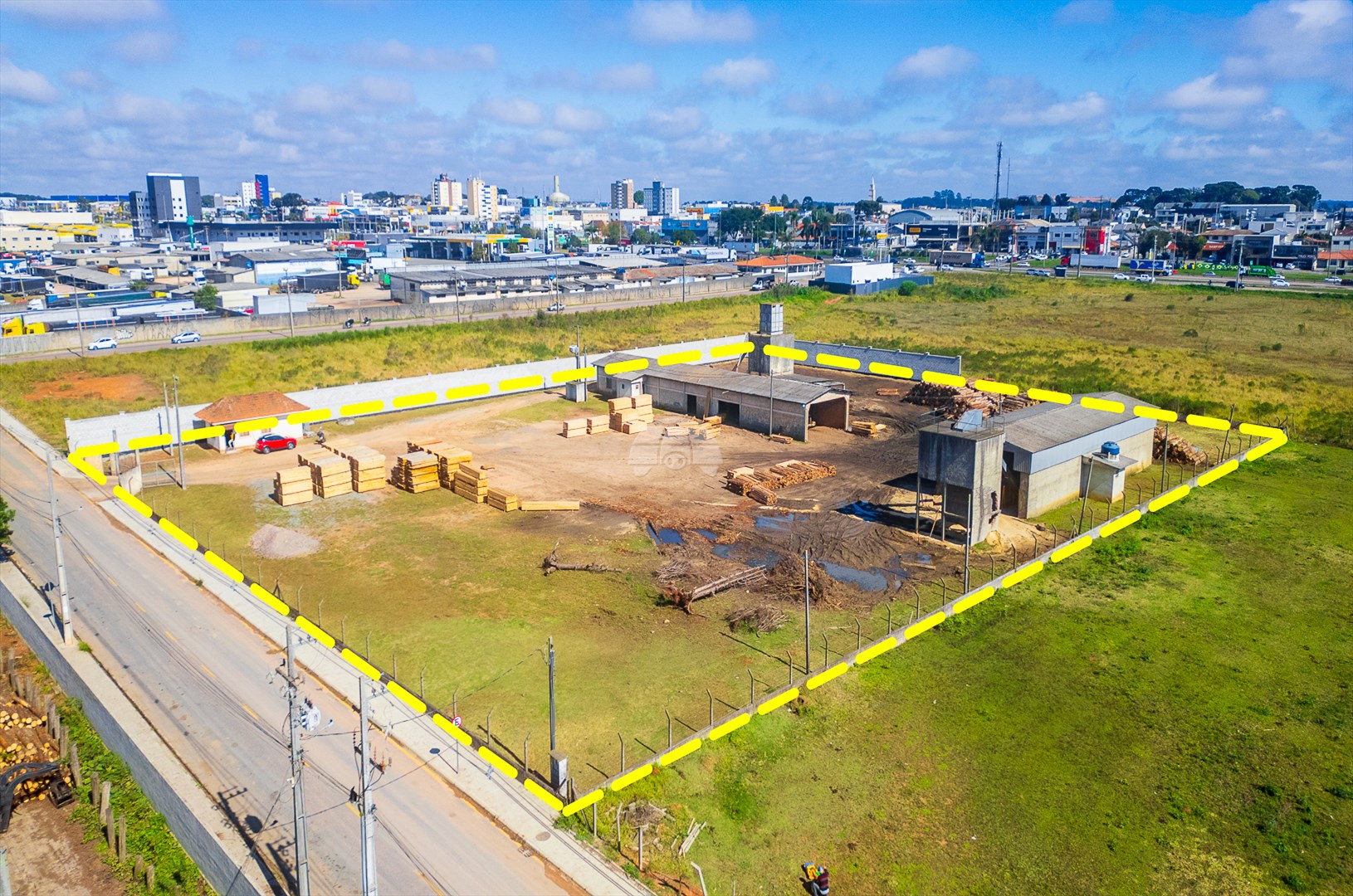 Terreno/Área comercial à venda em Eucaliptos, Fazenda Rio Grande — Portal Chave Fácil