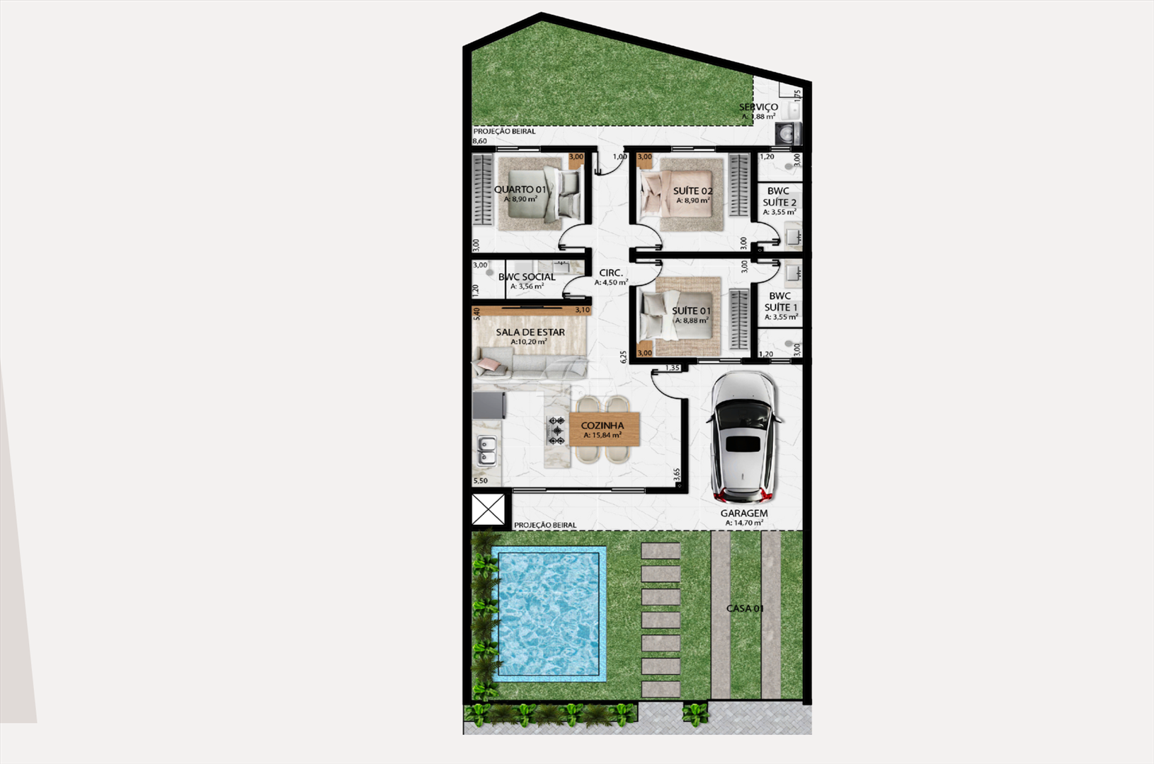 Casa à venda em Tabuleiro, Matinhos — Portal Chave Fácil