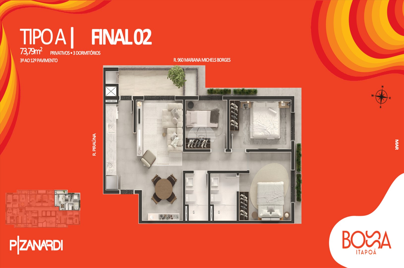 Apartamento à venda em Itapema Do Norte, Itapoá — Portal Chave Fácil