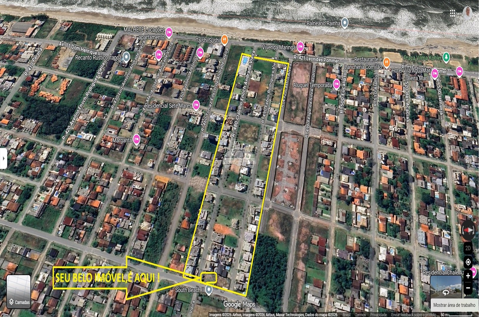 Terreno/Área à venda em Barra Do Saí, Itapoá — Portal Chave Fácil